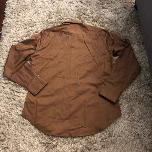 Robert Graham Brown Classic Fit Dress Shirt - Picture 4 of 4